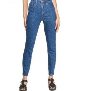 Target Wild Fable HighRise Rhinestone Skinny Jeans